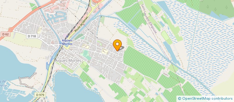 localisation de l'entreprise MADAME VALERIE RAYNAUD  AIGUES-MORTES