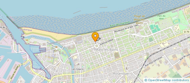 localisation de l'entreprise MADAME VALERIE REGHEERE à DUNKERQUE