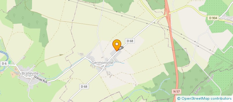 localisation de l'entreprise MADAME VALERIE REMETTER  GERMONVILLE