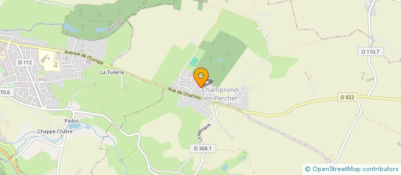 localisation de l'entreprise MADAME VALERIE RENAUDIN à CHAMPROND-EN-PERCHET