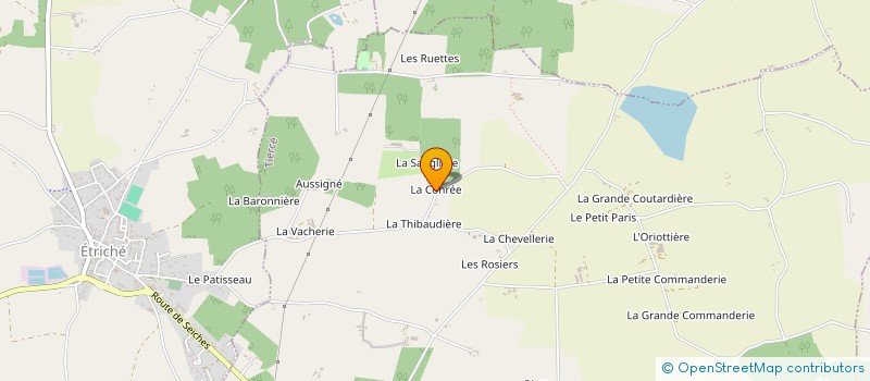 localisation de l'entreprise MADAME VALERIE RENIER à TIERCE