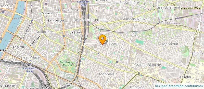 localisation de l'entreprise MADAME VALERIE RESTOY  LYON