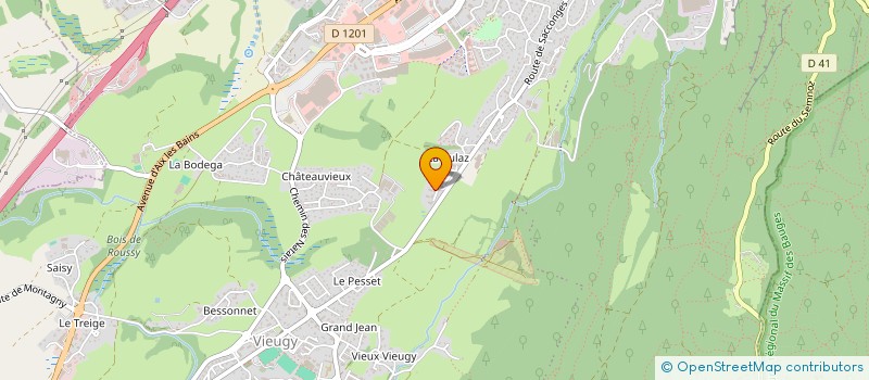 localisation de l'entreprise MADAME VALERIE RETORD à ANNECY
