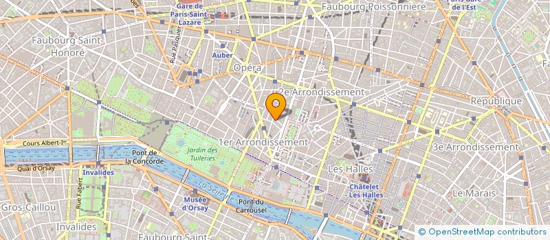 localisation de l'entreprise MADAME VALERIE REVEL  PARIS