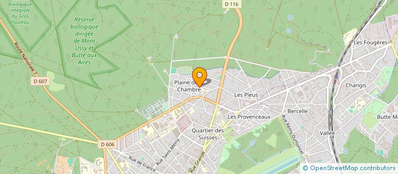 localisation de l'entreprise MADAME VALERIE REYNAUD à FONTAINEBLEAU