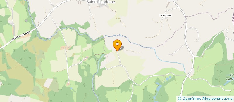 localisation de l'entreprise MADAME VALERIE RIBOUCHON à KERGRIST-MOELOU