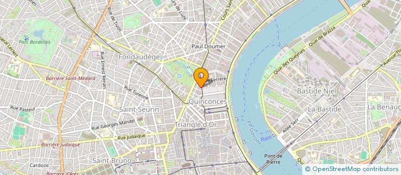 localisation de l'entreprise MADAME VALERIE RICHER à BORDEAUX