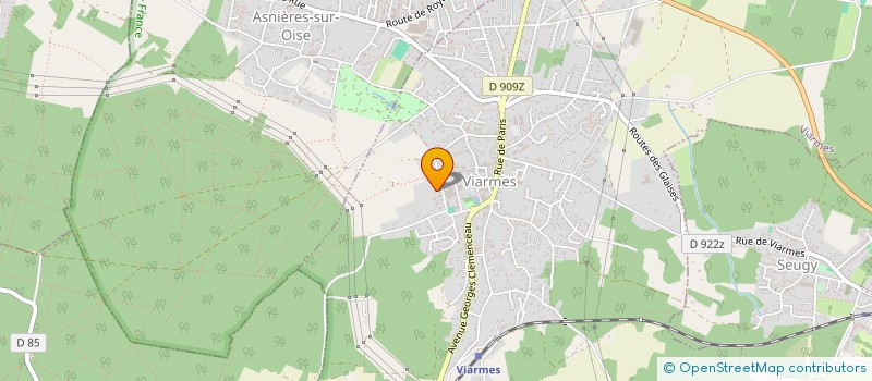 localisation de l'entreprise MADAME VALERIE RICHER  VIARMES