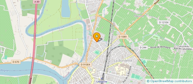 localisation de l'entreprise MADAME VALERIE RICHON à LIBOURNE