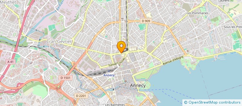 localisation de l'entreprise MADAME VALERIE RICHON à ANNECY