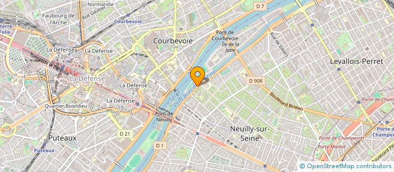 localisation de l'entreprise MADAME VALERIE RIERA à NEUILLY-SUR-SEINE
