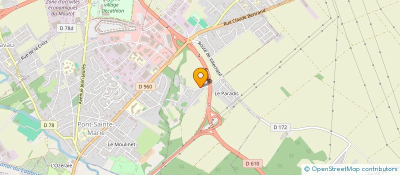 localisation de l'entreprise MADAME VALERIE RIGON  CRENEY-PRES-TROYES