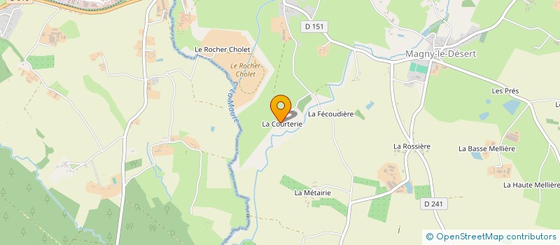 localisation de l'entreprise MADAME VALERIE RINDOFF PETROFF  MAGNY-LE-DESERT