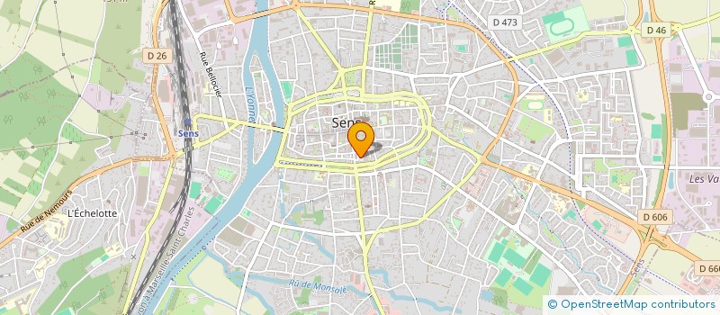 localisation de l'entreprise MADAME VALERIE RISTICK à SENS
