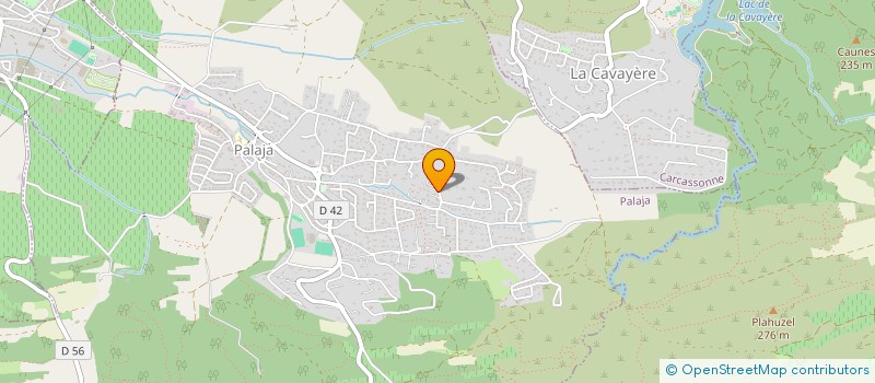 localisation de l'entreprise MADAME VALERIE RIVIERE  PALAJA