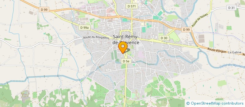 localisation de l'entreprise MADAME VALERIE RIVOIRE à SAINT-REMY-DE-PROVENCE