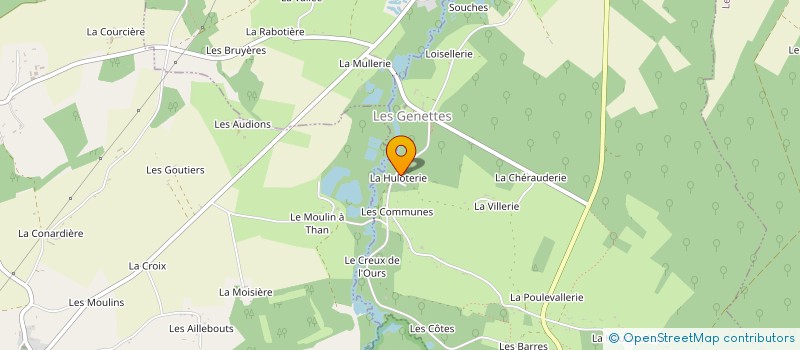 localisation de l'entreprise MADAME VALERIE ROBACH à LES GENETTES