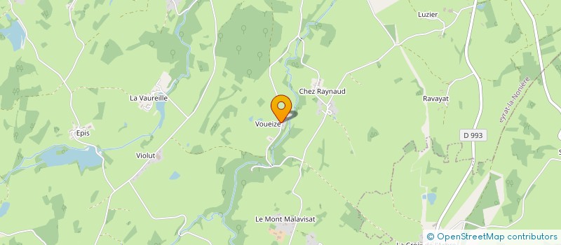 localisation de l'entreprise MADAME VALERIE ROBERT à PEYRAT-LA-NONIERE