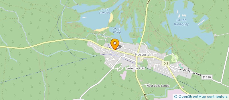 localisation de l'entreprise MADAME VALERIE ROBERT  HOSTENS