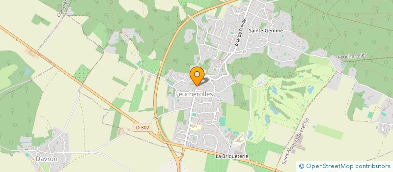 localisation de l'entreprise MADAME VALERIE ROBERT  FEUCHEROLLES