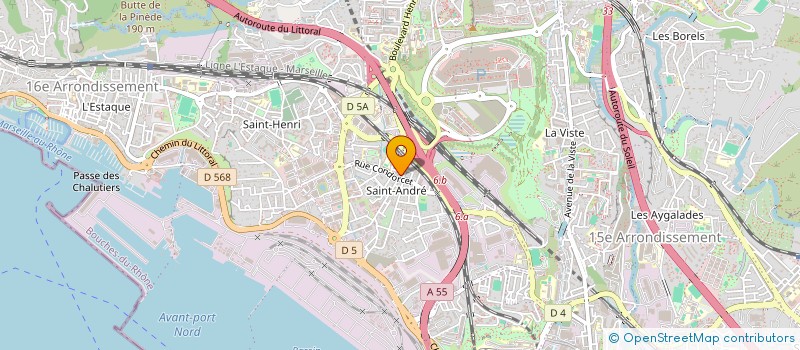 localisation de l'entreprise MADAME VALERIE RODRIGUEZ à MARSEILLE