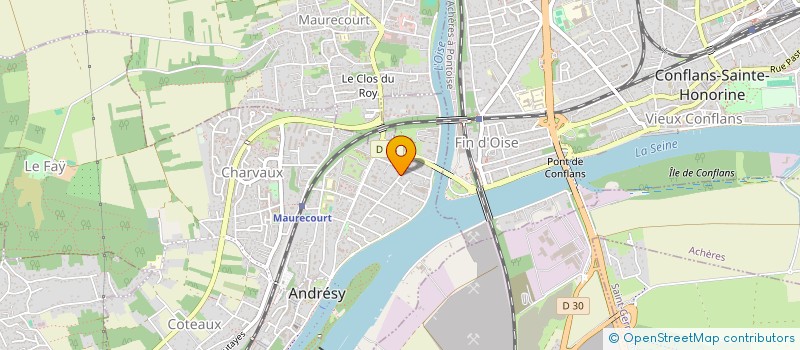 localisation de l'entreprise MADAME VALERIE ROGER  ANDRESY