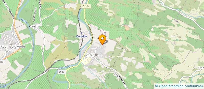 localisation de l'entreprise MADAME VALERIE RONTES  VERZEILLE