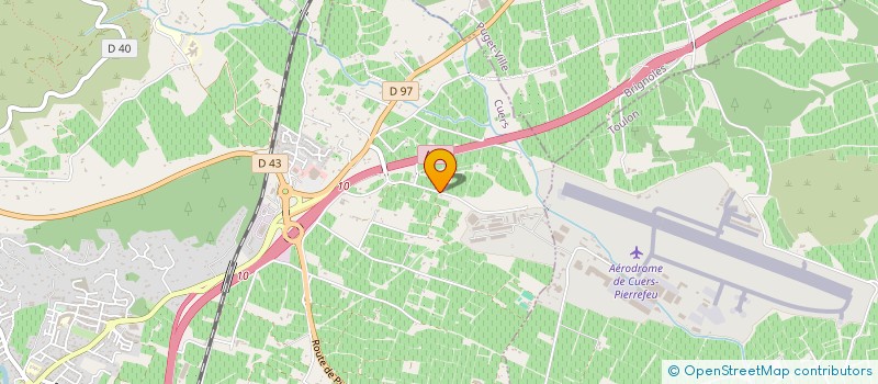 localisation de l'entreprise MADAME VALERIE ROSADA  CUERS