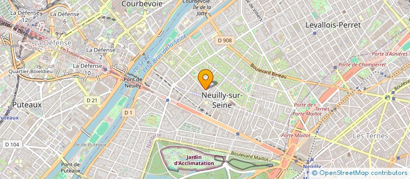 localisation de l'entreprise MADAME VALERIE ROSENBAUM à NEUILLY-SUR-SEINE