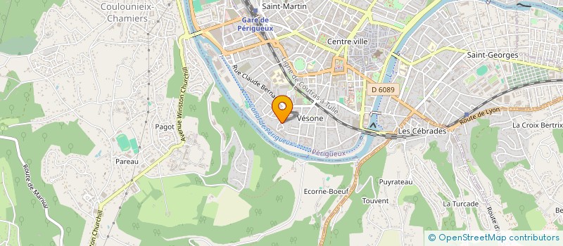 localisation de l'entreprise MADAME VALERIE ROUET  PERIGUEUX