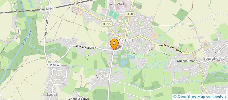 localisation de l'entreprise MADAME VALERIE ROULLAND  CYSOING