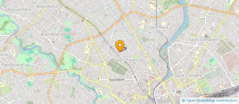 localisation de l'entreprise MADAME VALERIE ROY  NANTES