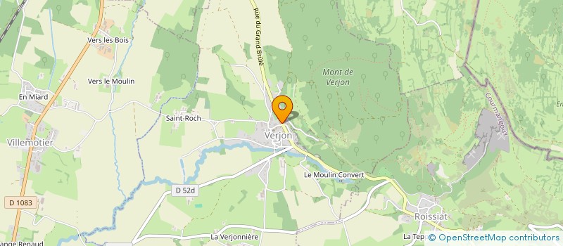 localisation de l'entreprise MADAME VALERIE RUBI  VERJON