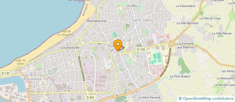 localisation de l'entreprise MADAME VALERIE RUIZ à SAINT-MALO
