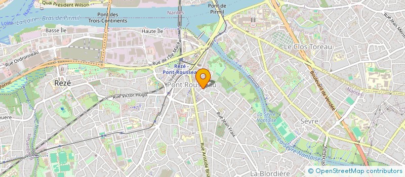 localisation de l'entreprise MADAME VALERIE SABOURIN  REZE