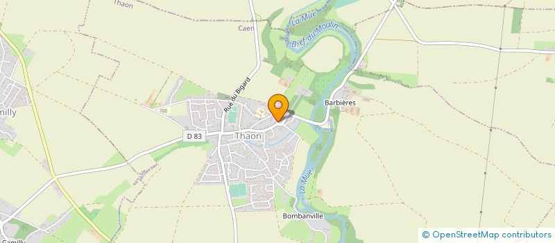 localisation de l'entreprise MADAME VALERIE SABOUROUX  THAON