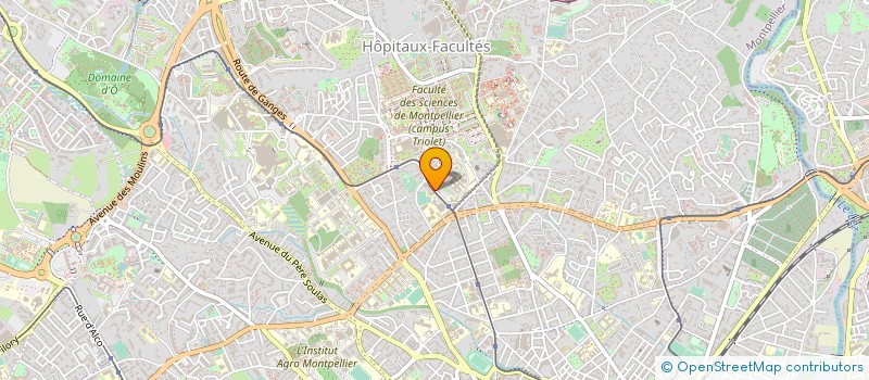 localisation de l'entreprise MADAME VALERIE SAGNET à MONTPELLIER