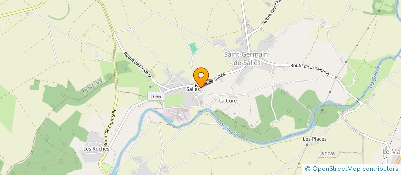 localisation de l'entreprise MADAME VALERIE SAIGNIE à CHARROUX