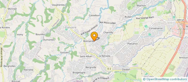 localisation de l'entreprise MADAME VALERIE SAINT VAL  BAIE-MAHAULT