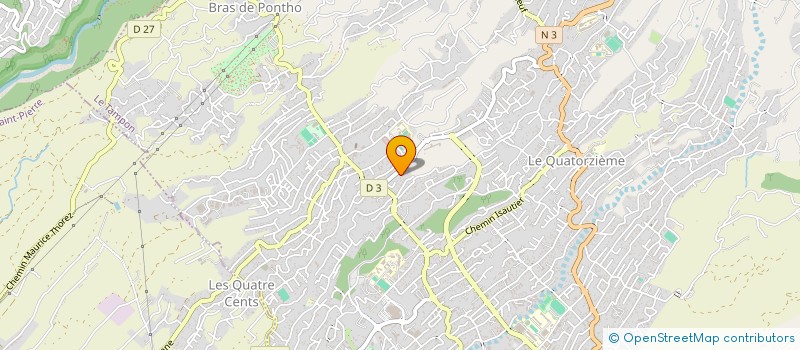 localisation de l'entreprise MADAME VALERIE SAINTHERAND  LE TAMPON