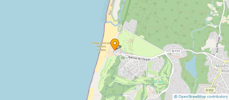 localisation de l'entreprise MADAME VALERIE SALLES  MOLIETS-ET-MAA