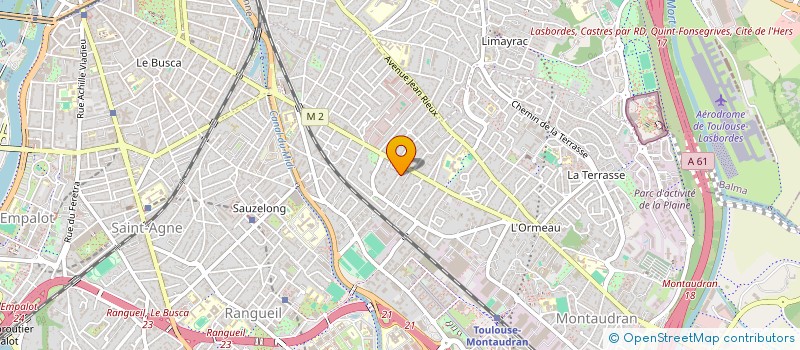 localisation de l'entreprise MADAME VALERIE SALVO à TOULOUSE