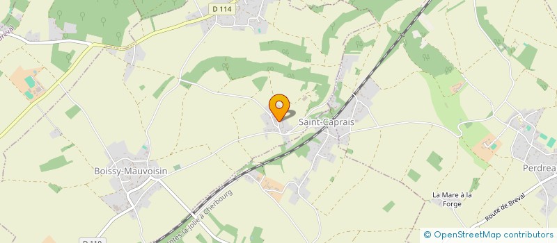 localisation de l'entreprise MADAME VALERIE SAMSON  BOISSY-MAUVOISIN