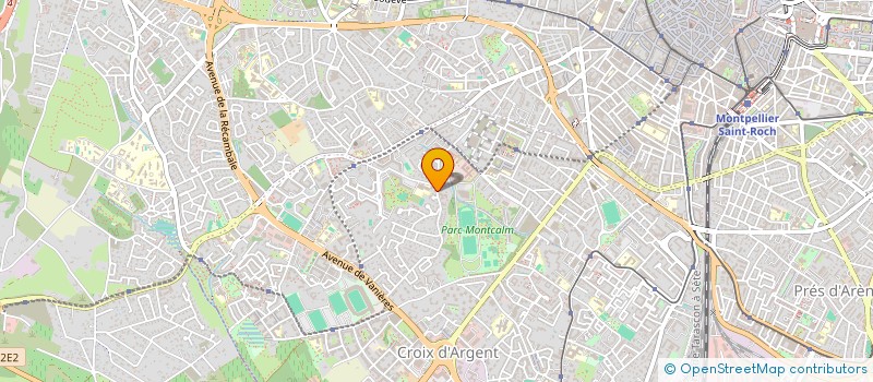 localisation de l'entreprise MADAME VALERIE SANDRES  MONTPELLIER