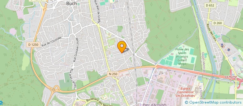 localisation de l'entreprise MADAME VALERIE SANZ-CRESPO à LA TESTE-DE-BUCH