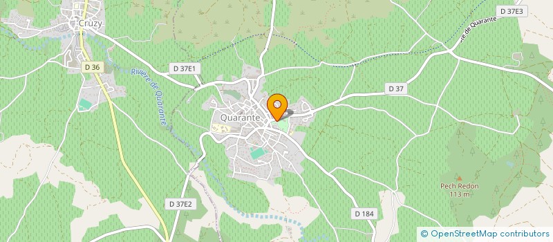 localisation de l'entreprise MADAME VALERIE SARRAZIN  QUARANTE