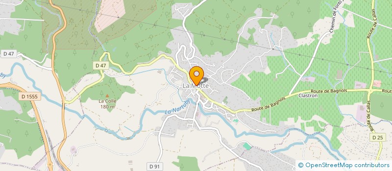 localisation de l'entreprise MADAME VALERIE SASSI  LA MOTTE