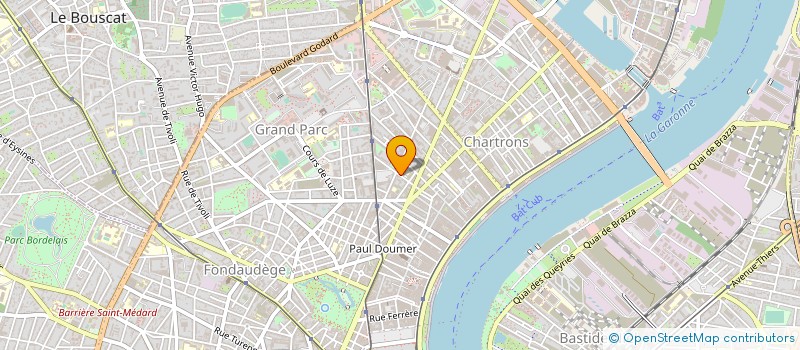 localisation de l'entreprise MADAME VALERIE SAUBESTRE à BORDEAUX