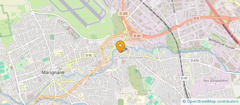 localisation de l'entreprise MADAME VALERIE SCALISI  SAINT-VICTORET