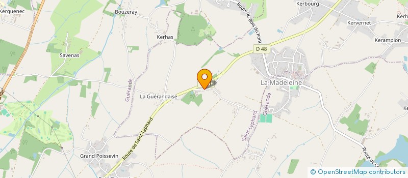 localisation de l'entreprise MADAME VALERIE SCANNELLA  SAINT-LYPHARD